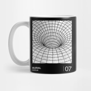 Burial / Untrue / Minimalist Graphic Artwork Design Mug